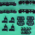 GE GSC DASH 7 SIDE FRAMES FOR ATHEARN GE C(3AXLE)