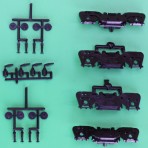 GE F-B2 PHASE2 FLOATING BOLSTER 2 AXLE FITS ATHEARN